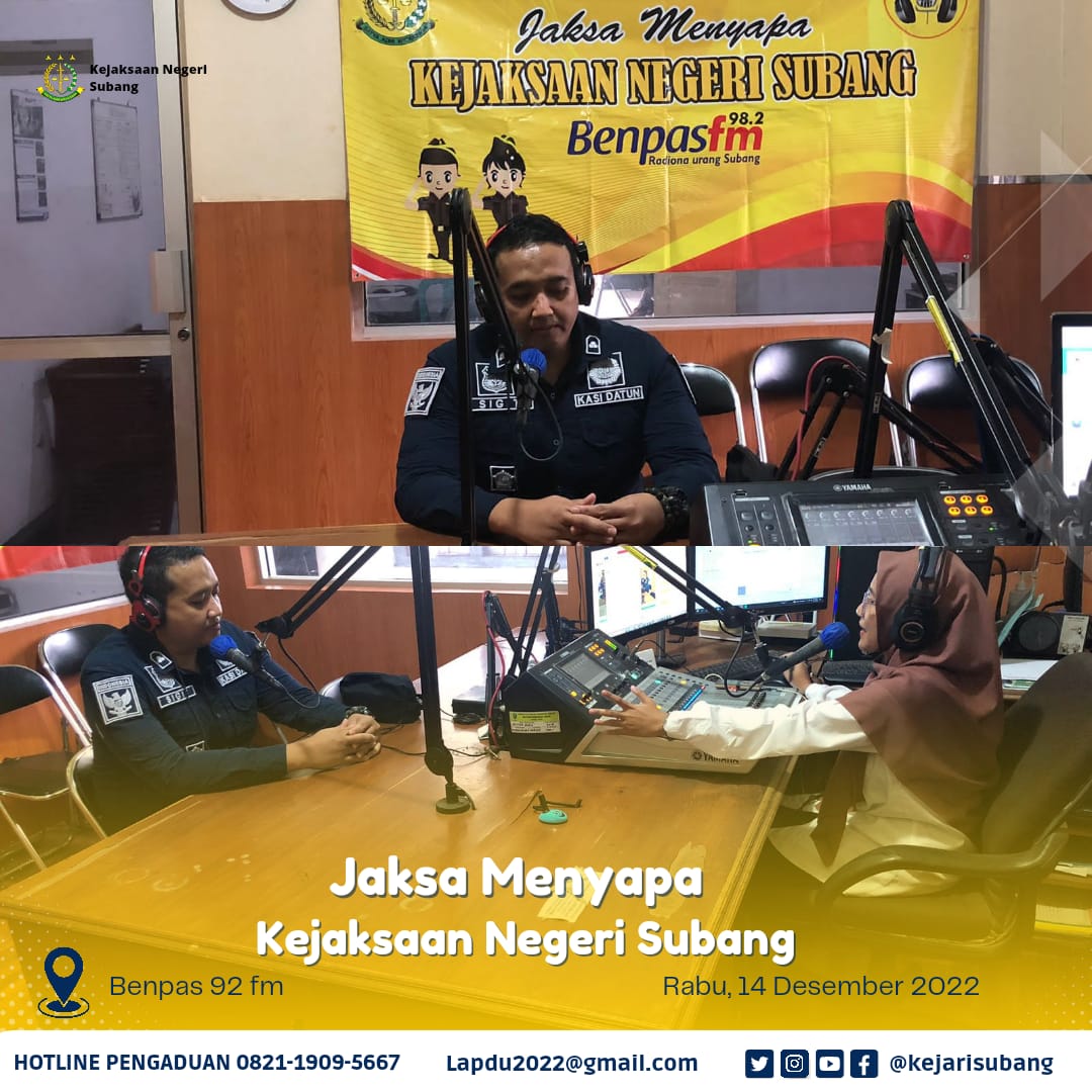 jaksa menyapa 14 des