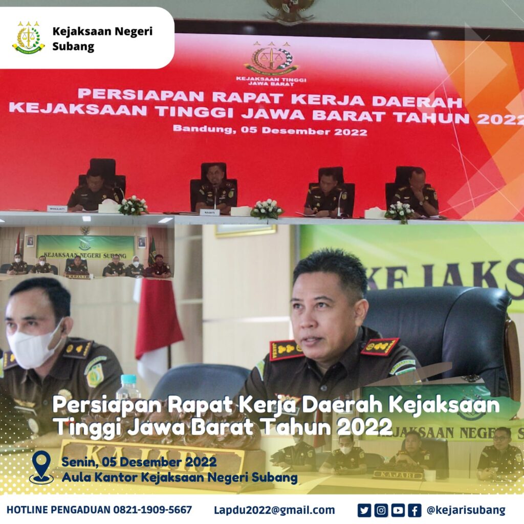 persiapan rakerda 5 des