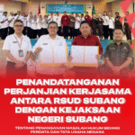 Penandatanganan MOU RSUD SUBANG