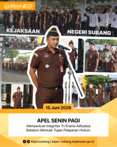 APEL SENIN PAGI