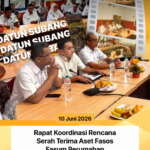 Rapat Koordinasi Rencana Serah Terima Aset Fasos Fasum Perumahan