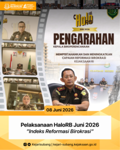 pelaksanaan HaloRB Juni 2026